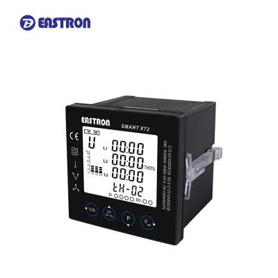 Smart X72-5F 3 Phase Multifunction Modbus Small Power Meter Digital