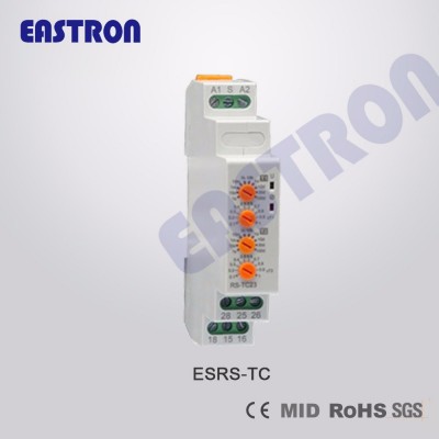 EASTRON Asymmetric Cycler Time relay, DIN Rail Mounted