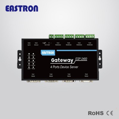 ESP-2000 Series Gateway RS232/485/422 to Modbus TCP/IP convertor