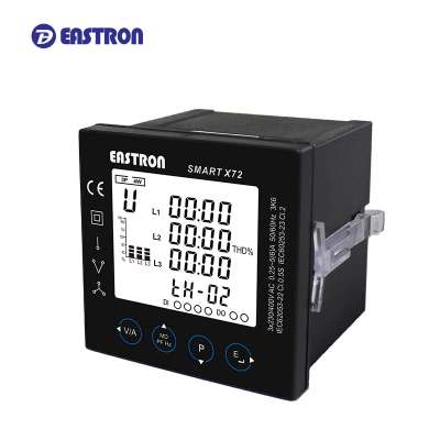 Smart X72-5F 3 Phase 4 Wire RS485 Modbus Multifunction Mini Power Meter